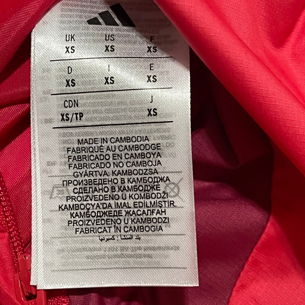 St Louis City SC Anthem Jacket Mens XS City Red Adidas‎ Reversible Full Zip MLS - Picture 10 of 13